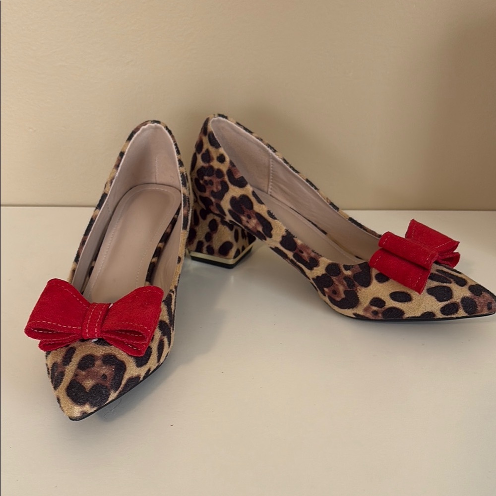 OSY Leopard Heels